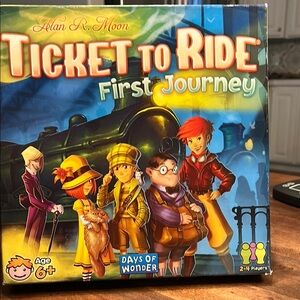 Ticket to Ride First Journey Board Game
